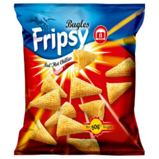 Fripsy Bugles Red Hot Chillies (25x50g)