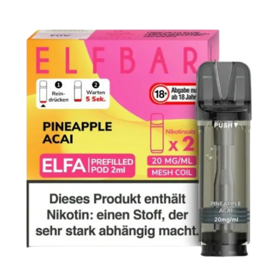 Elfbar Pods Pineapple Acai (10x2er)