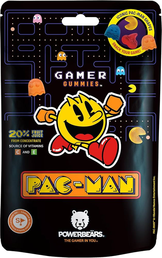 Powerbeärs Pac-Man Gamer Gummies (12x50g)
