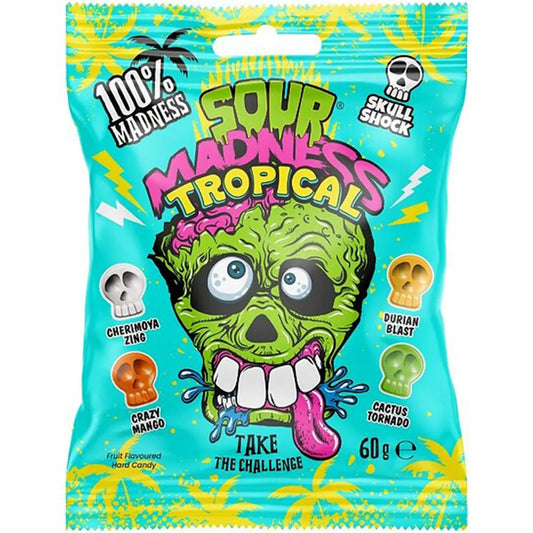Sour Madness Tropical (10x60g)