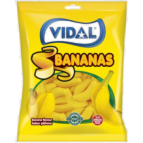 Vidal HALAL Bananas (14x90g)